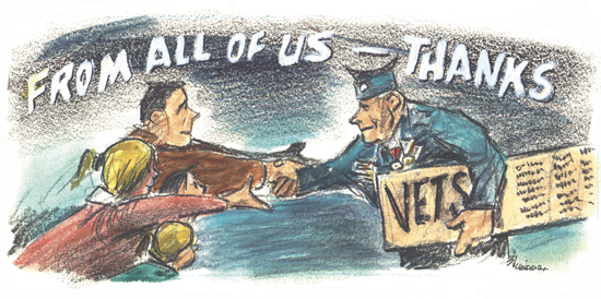 thanks to our vets